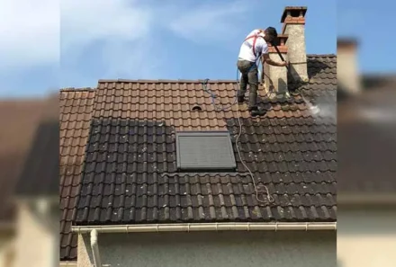 Nettoyage toiture et application hydrofuge Beynes – Rénov Entretien
