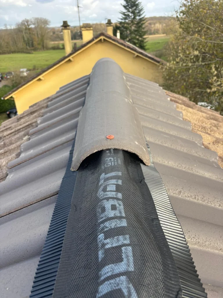 Rénovation lucarne et liteaux avec traitement Xylophène a Plaisir 78370 - en cours